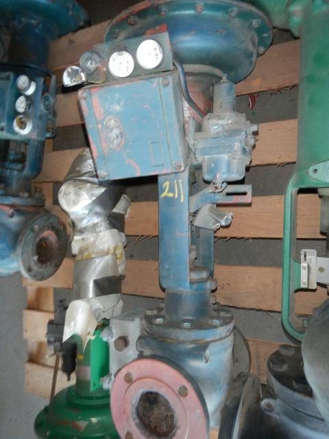 Fisher 3" 150 Class, CI Flanged Control Valves